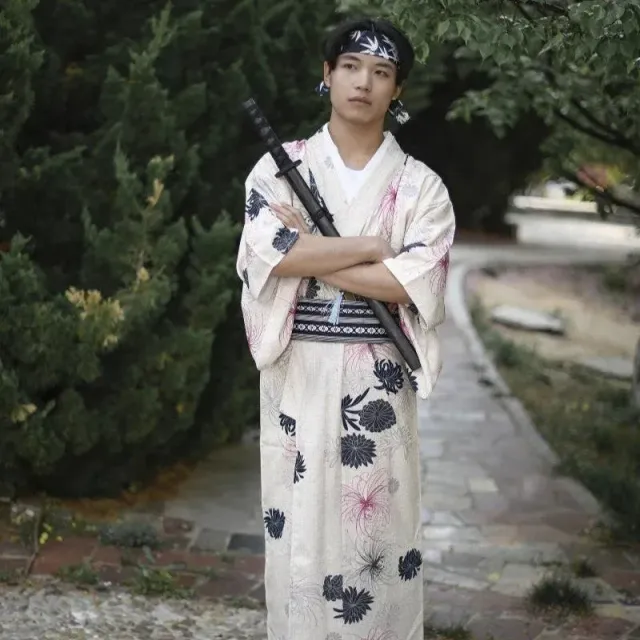 Japon style Ykodori kimono vintage sakura polyester