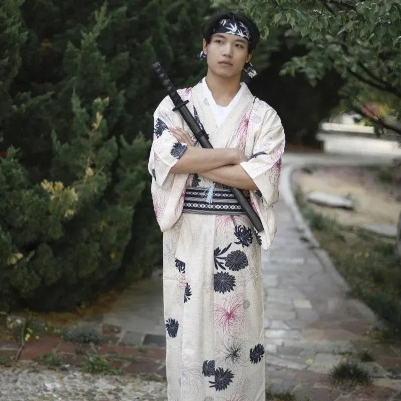 Japon style Ykodori kimono vintage sakura polyester