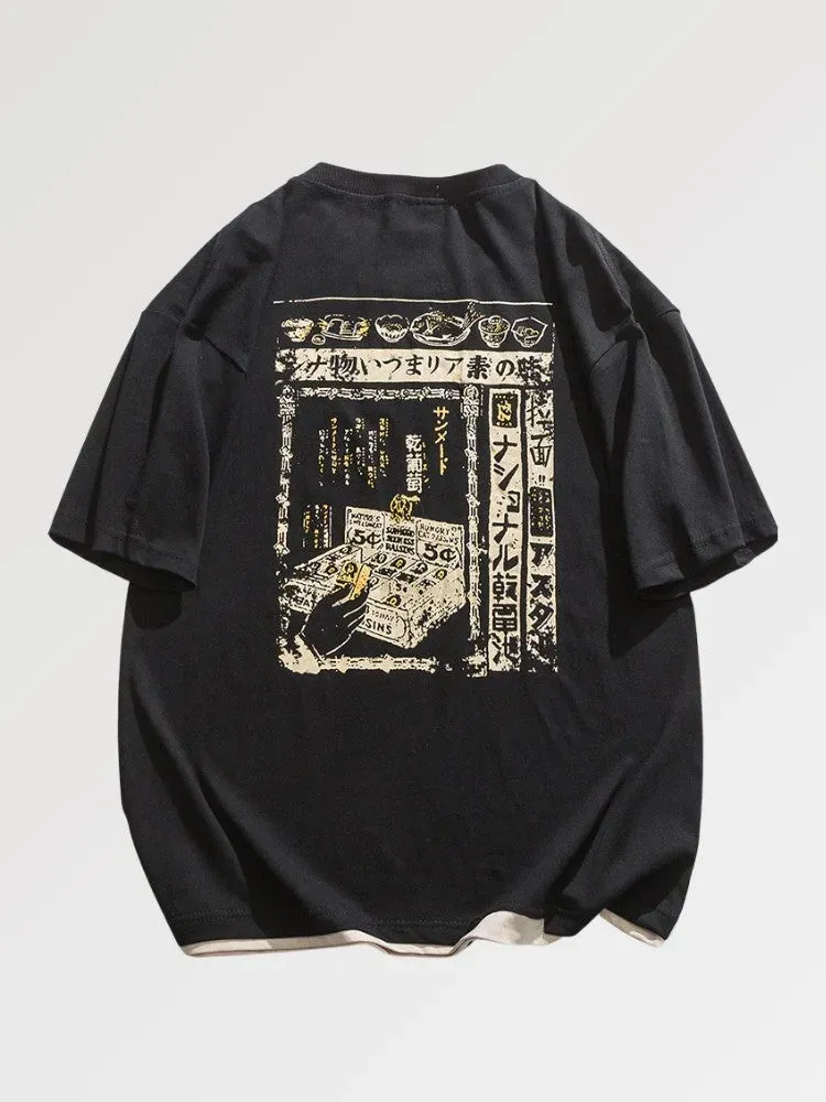 Japon style Tshirt Estampe Japonaise ‘sayama’ t-shirt japonais