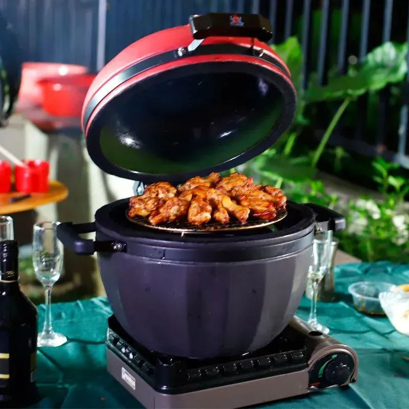 Japon style Aki kamado grill céramique intérieur