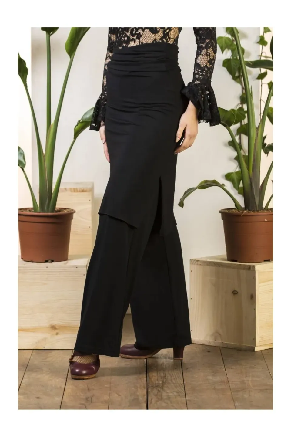 Viva la Feria Argel jupe-pantalon danse point élastique