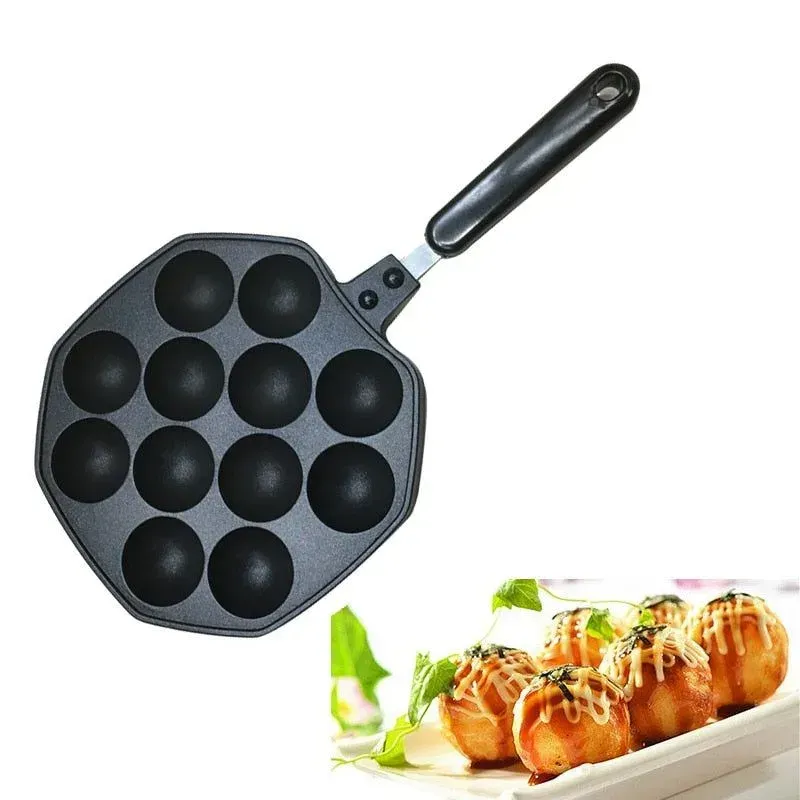 Japon style Magome poêle à takoyaki 12 alvéoles antiadhésive