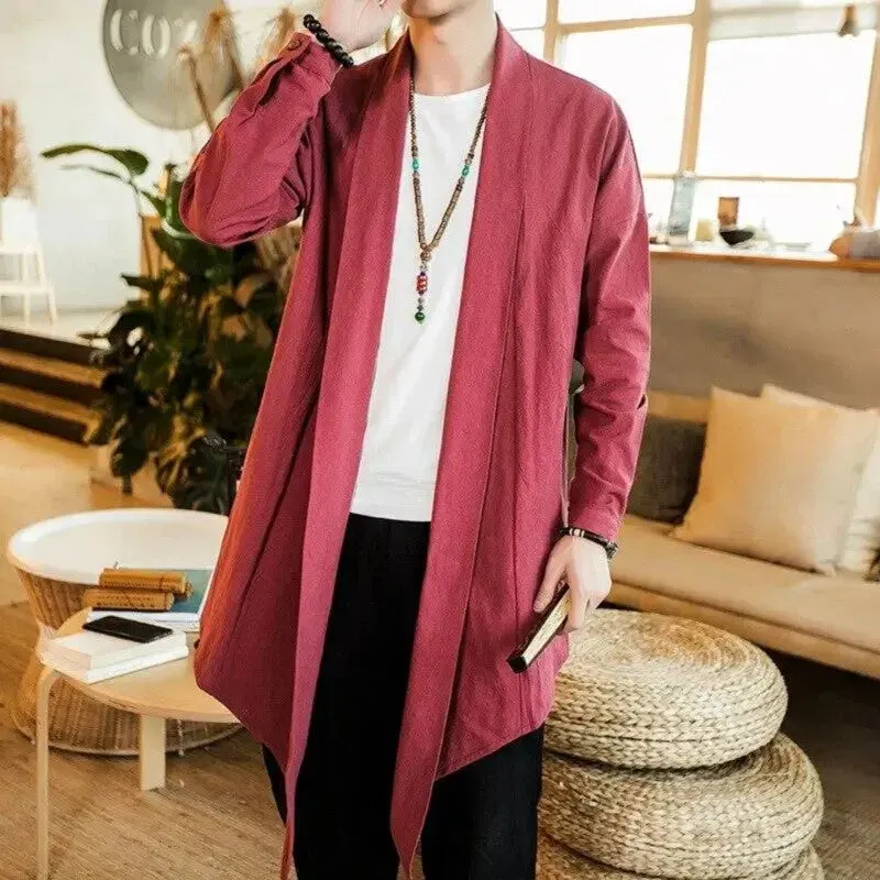Japon style ryuu veste kimono longue coupe ample