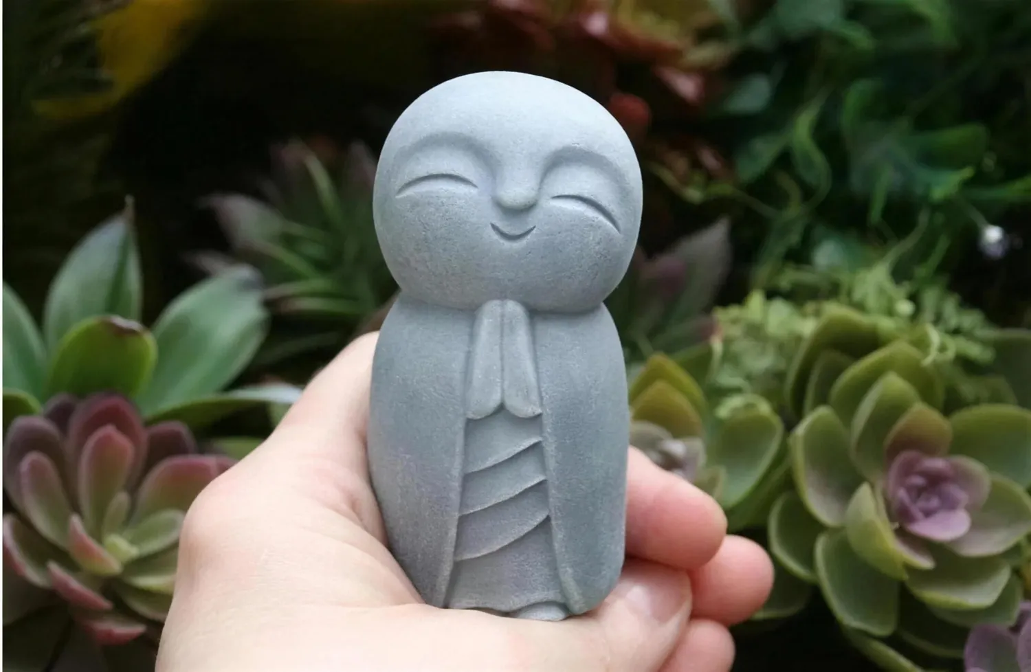 Esprit du Japon Jizo statue japonaise effet pierre