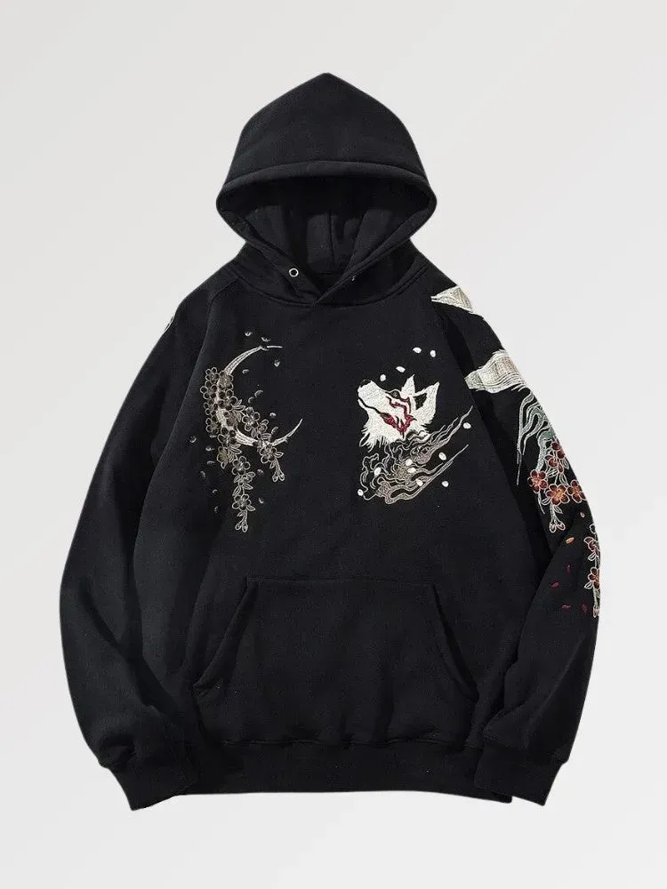 Japon style Kitsuneki Collector sweat japonais