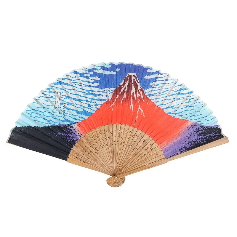 Japon style éventail japonais pliable artisanal