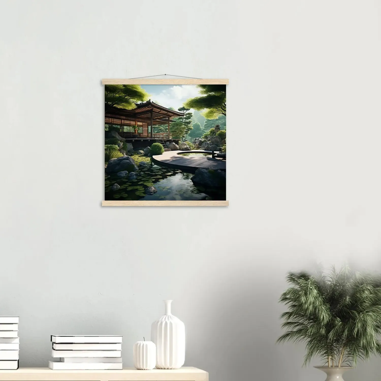 Japon style Zen soreiyu tableau
