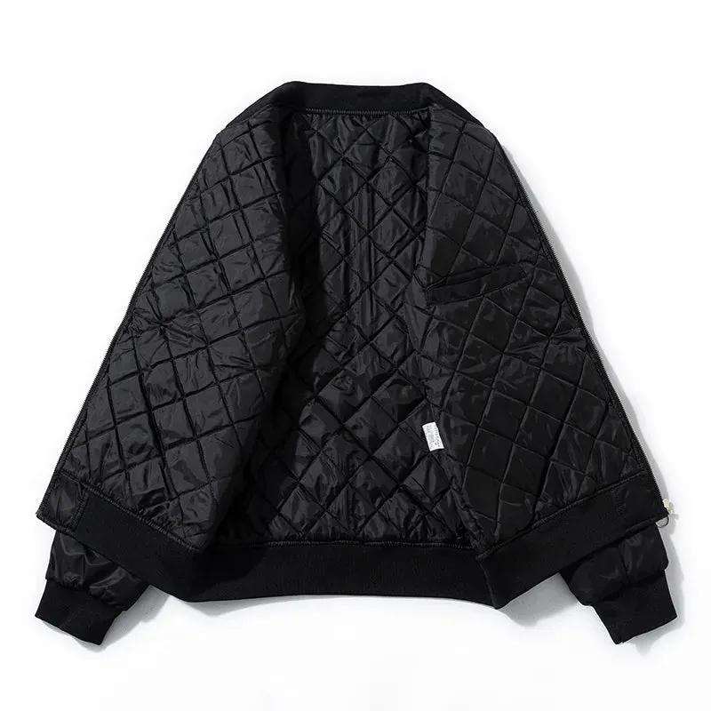 Esprit du Japon blouson sukajan loup vagues brodé noir
