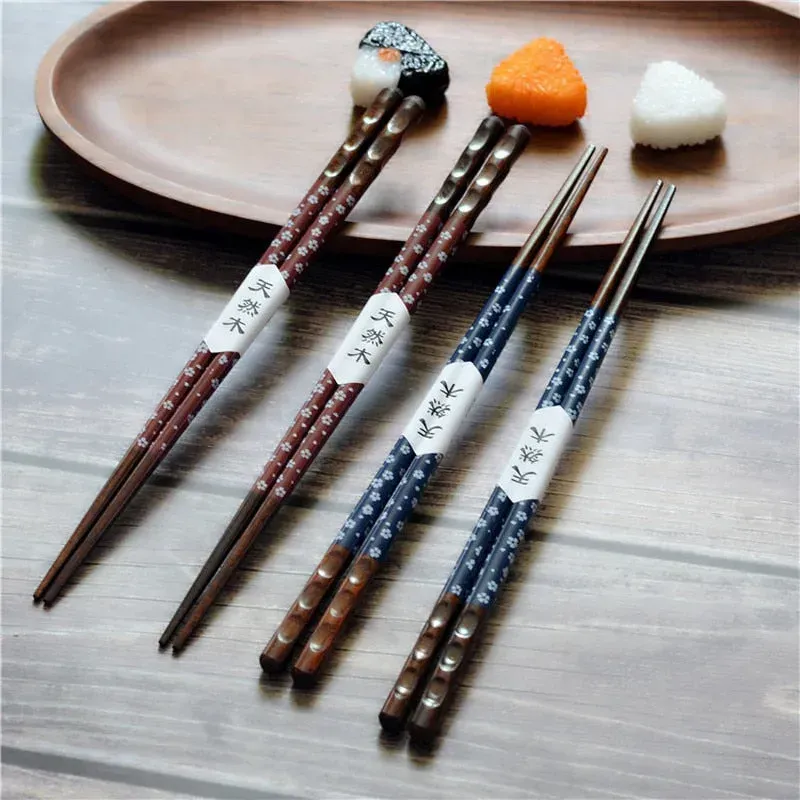 Japon style Traditionnelle baguettes japonaises 1 paire motifs