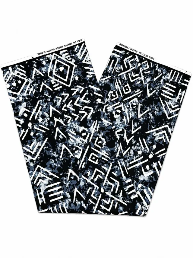 KAVAZI FB-47 tissu coton 6 yards couture