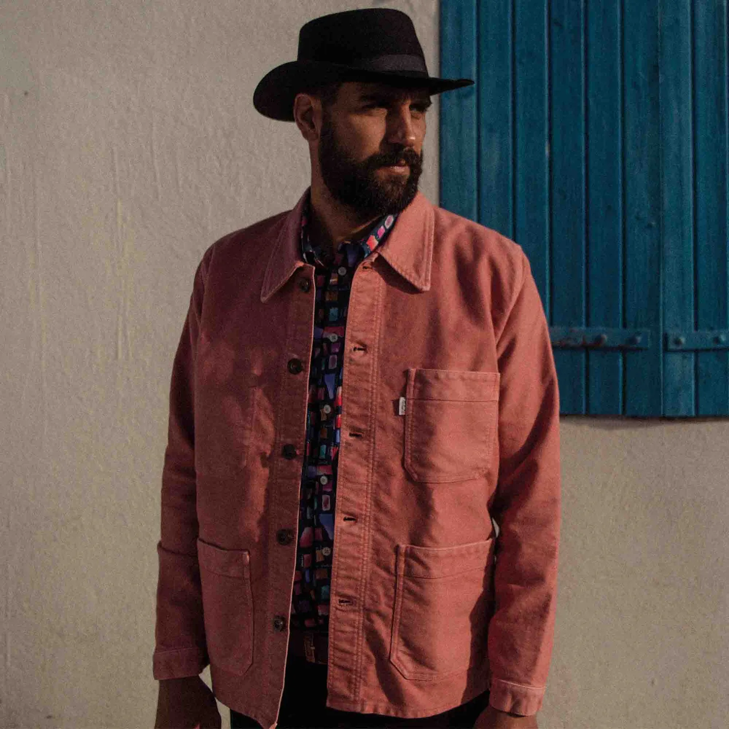 Mistral Bourgeron veste moleskine de coton