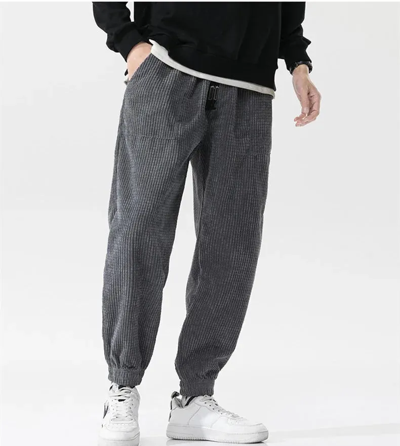 Esprit du Japon pantalon japonais velours côtelé homme