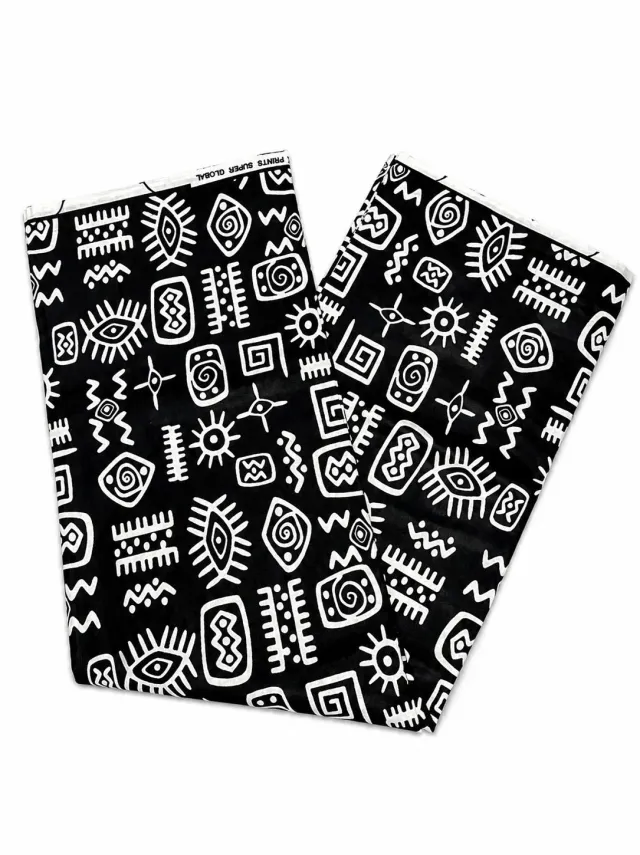 KAVAZI FB-55 tissu coton 6 yards résistant