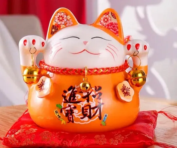 Japon style Maneki Neko figurine porte-bonheur