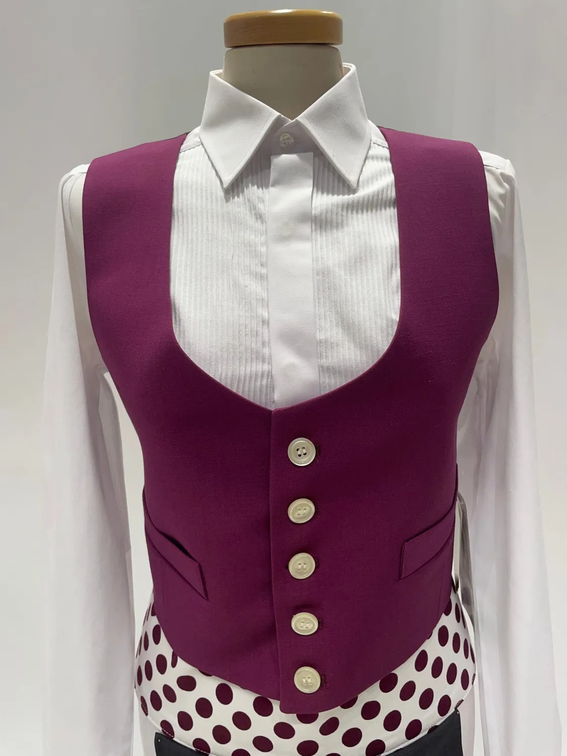 Viva la Feria Jerez Toscana costume campero mauve gris