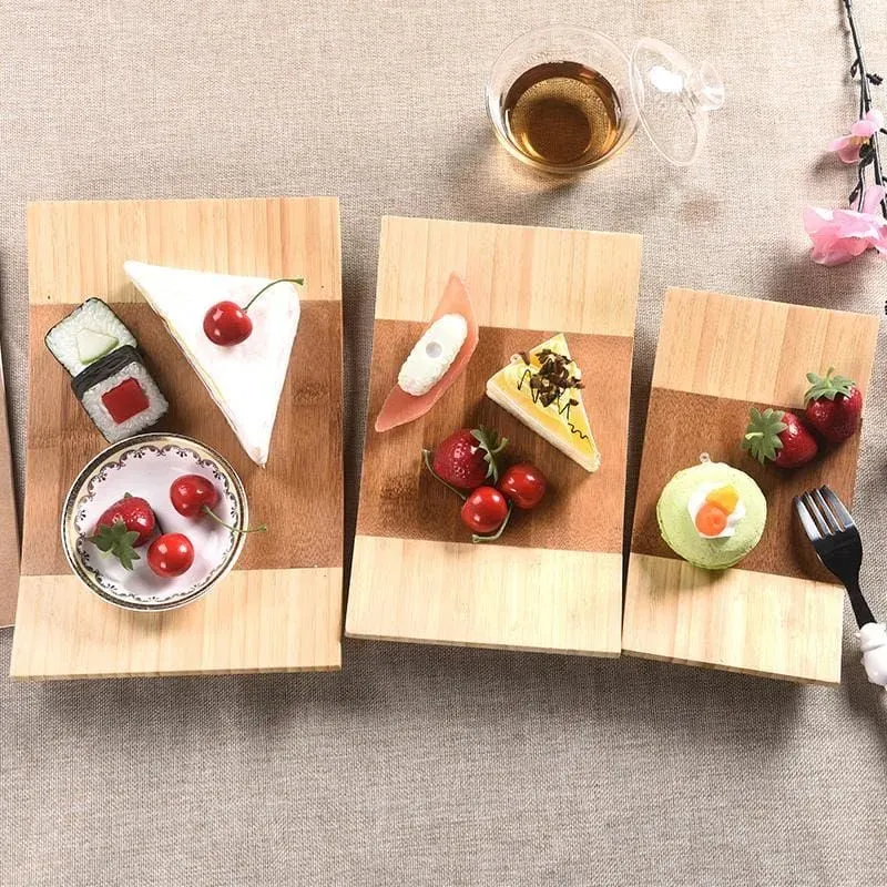 Japon style Plate Sendai plateau bambou