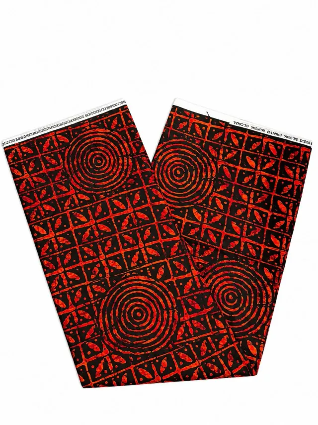 KAVAZI 6 Yard Cotton Fabric FB-59 tissu coton 6 yards durable
