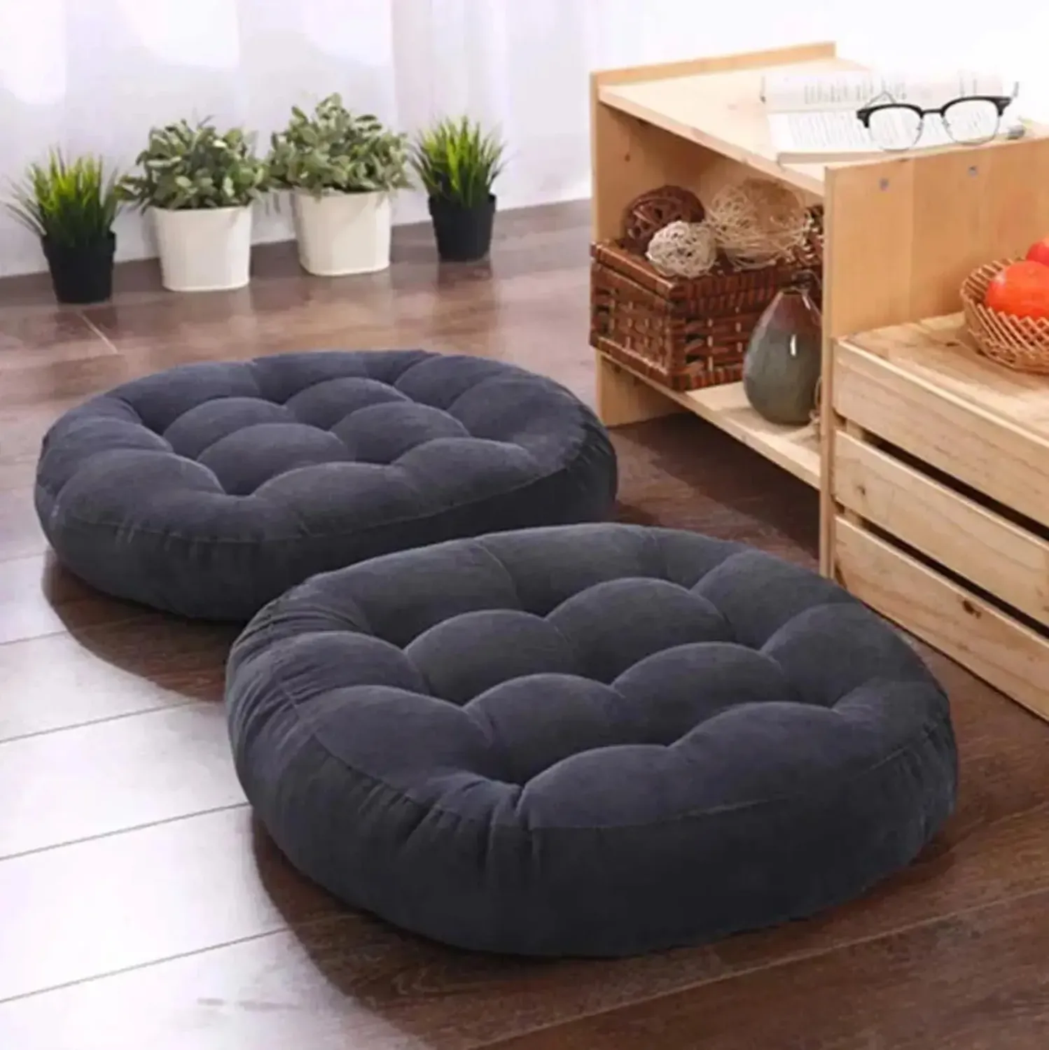 Japon style Coussin Japonais de Sol Shuka en coton
