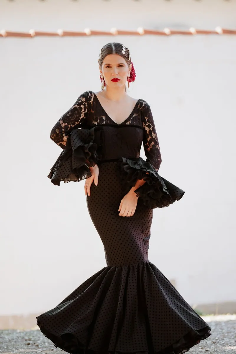 VIVA LA FERIA Garrotín robe flamenca canastera