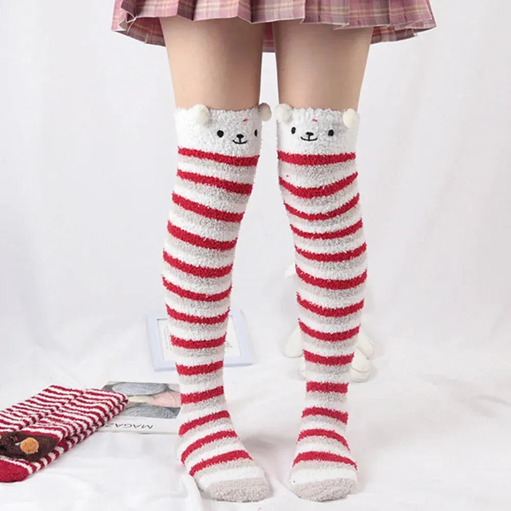 Japon style Kawaii chaussettes hautes fantaisie