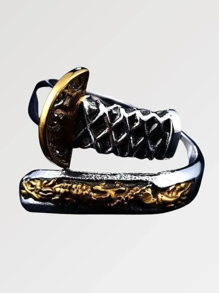 Japon style Bushido Style bague samourai honneur