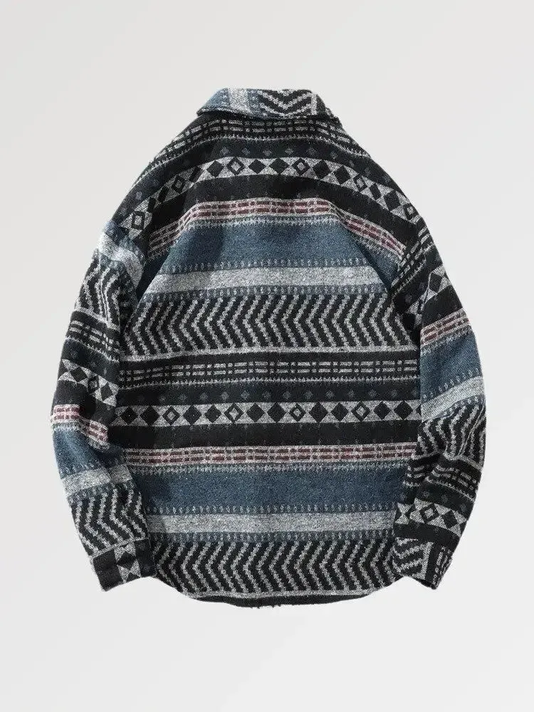 Japon style chemise flanelle homme Yokote oversize