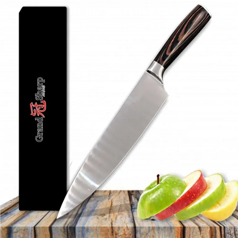 Japon style Damascus Knife Ena couteau japonais damas