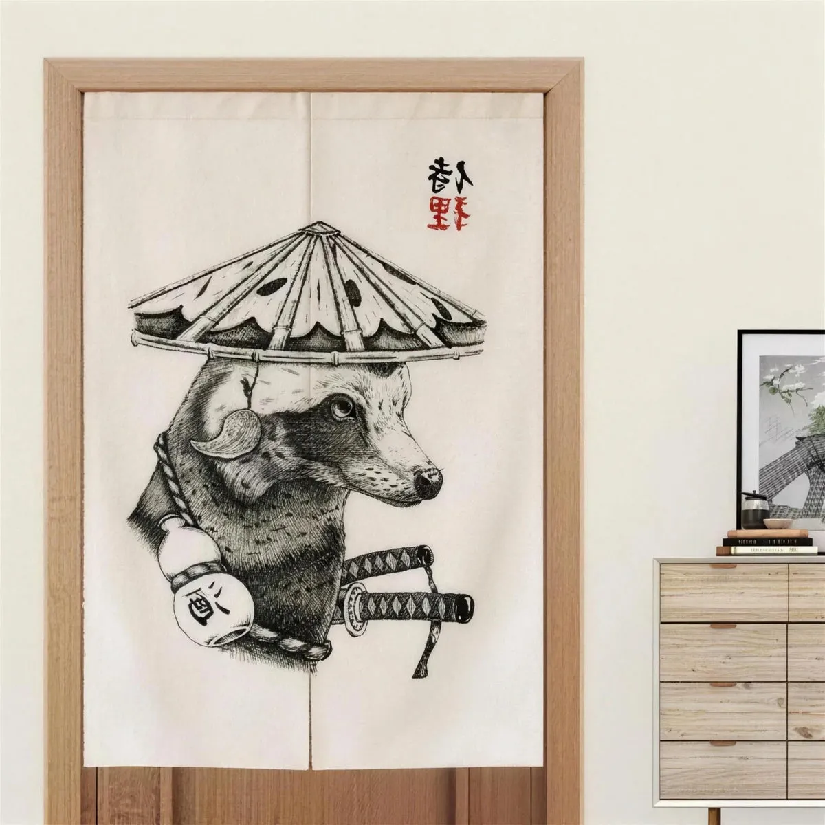 Esprit du Japon rideau noren japonais