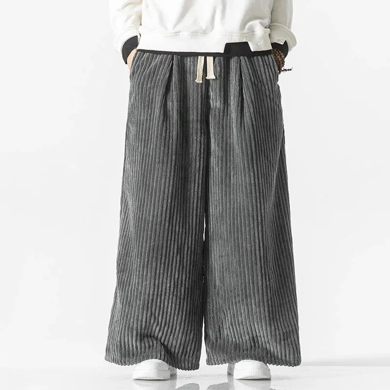 Japon style Kenjiro pantalon velours cotele chic