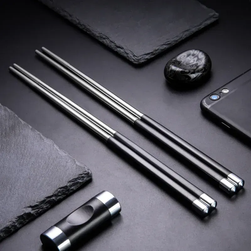 Japon style Baguette Japonaise Inox paire