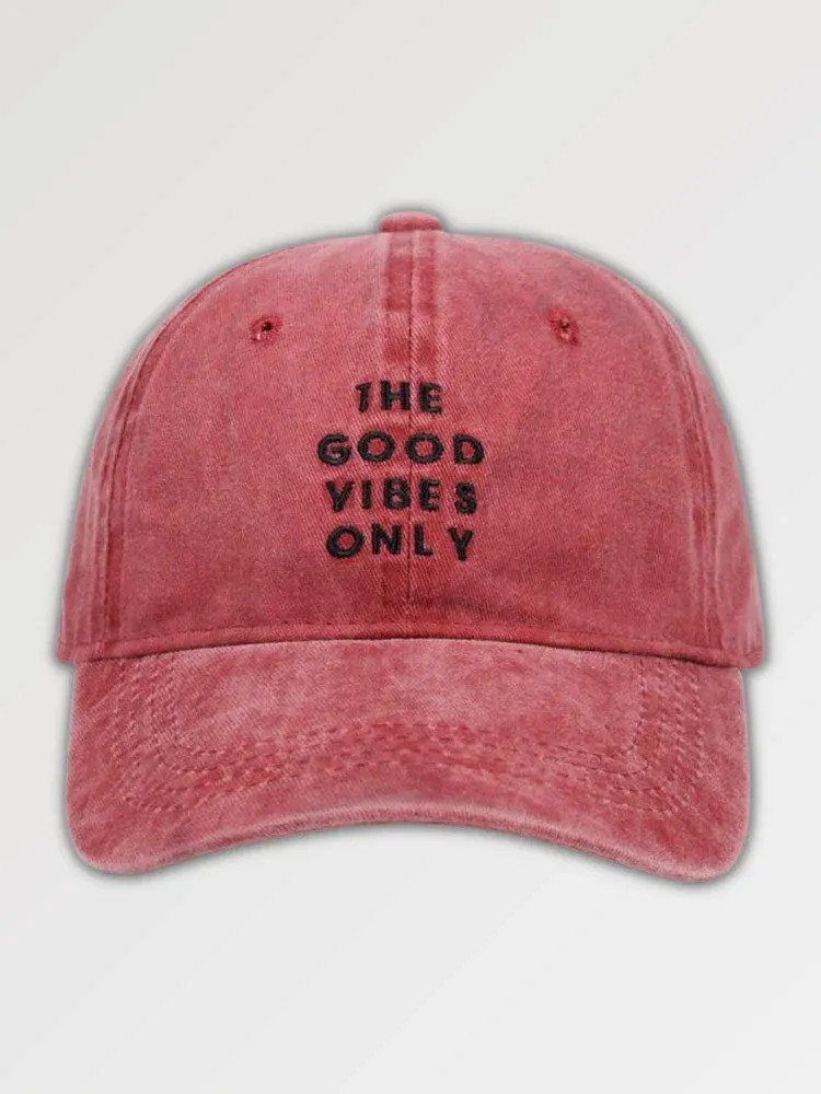 Japon style good vibes casquette mixte streetwear