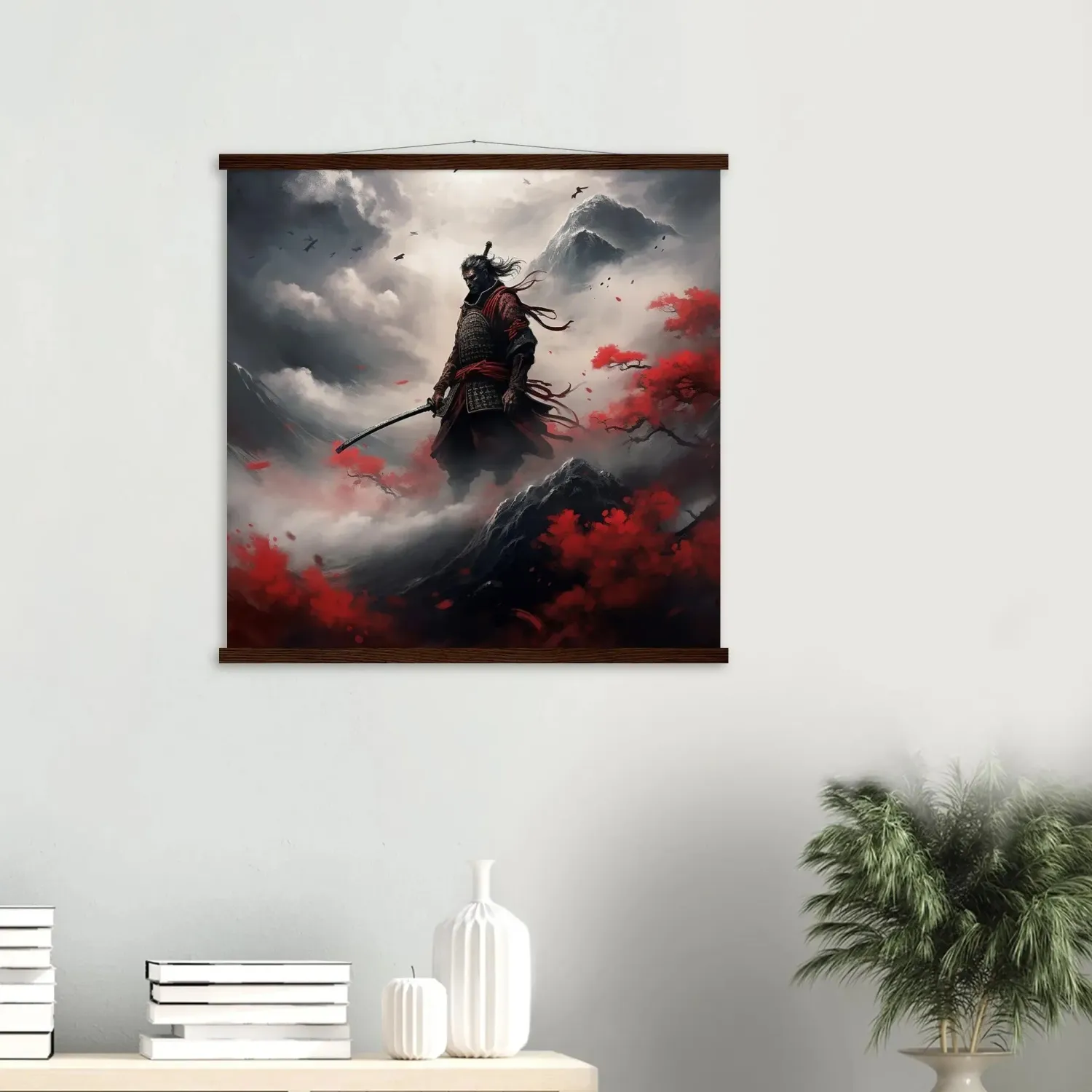 Japon style Bushido tableau samouraï