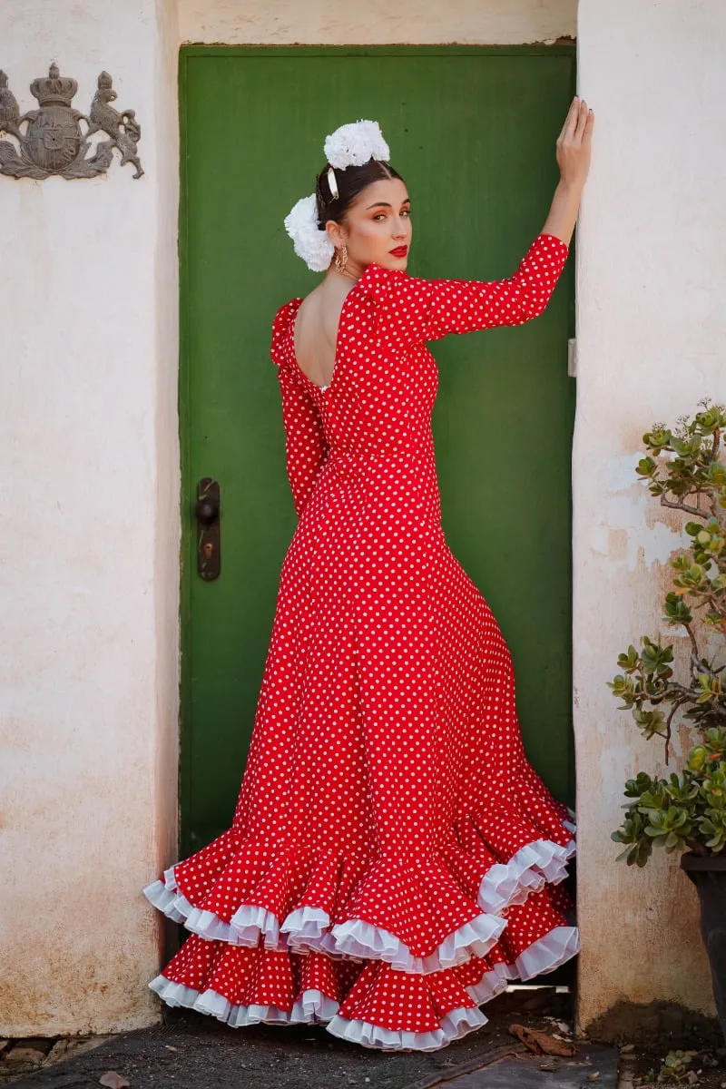 Viva La Feria Alegría robe gitane pois volants