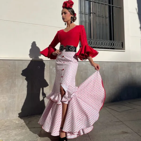 VIVA LA FERIA Cádiz jupe flamenca