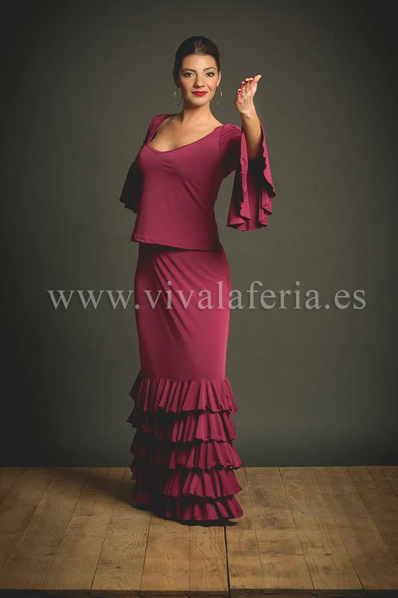 VIVA LA FERIA-MODA FLAMENCA Aldea top flamenco femme