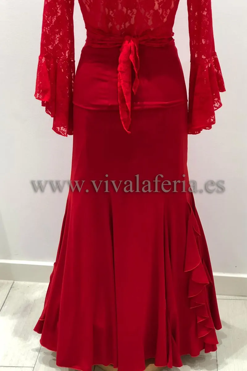 Viva La Feria Lidia jupe danse flamenco viscose