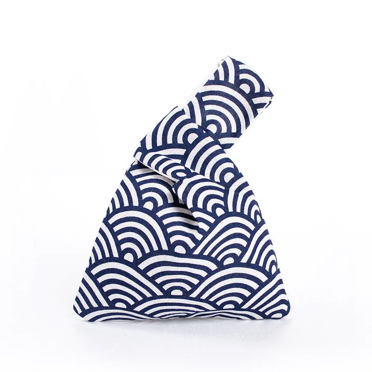 Esprit du Japon Sac japonais furoshiki tissu coton noué