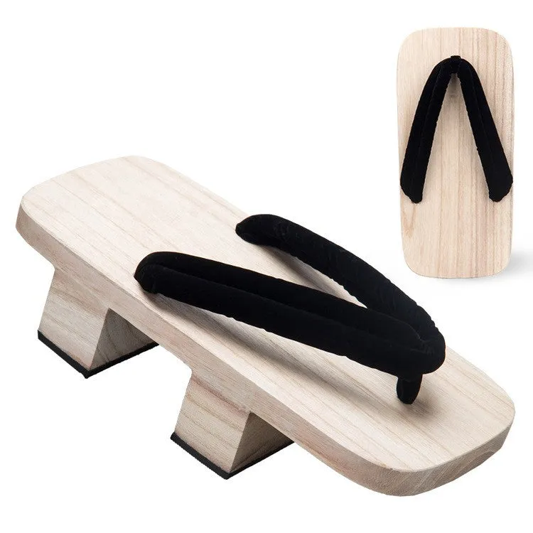 Esprit du Japon geta japonaise bois deux dents