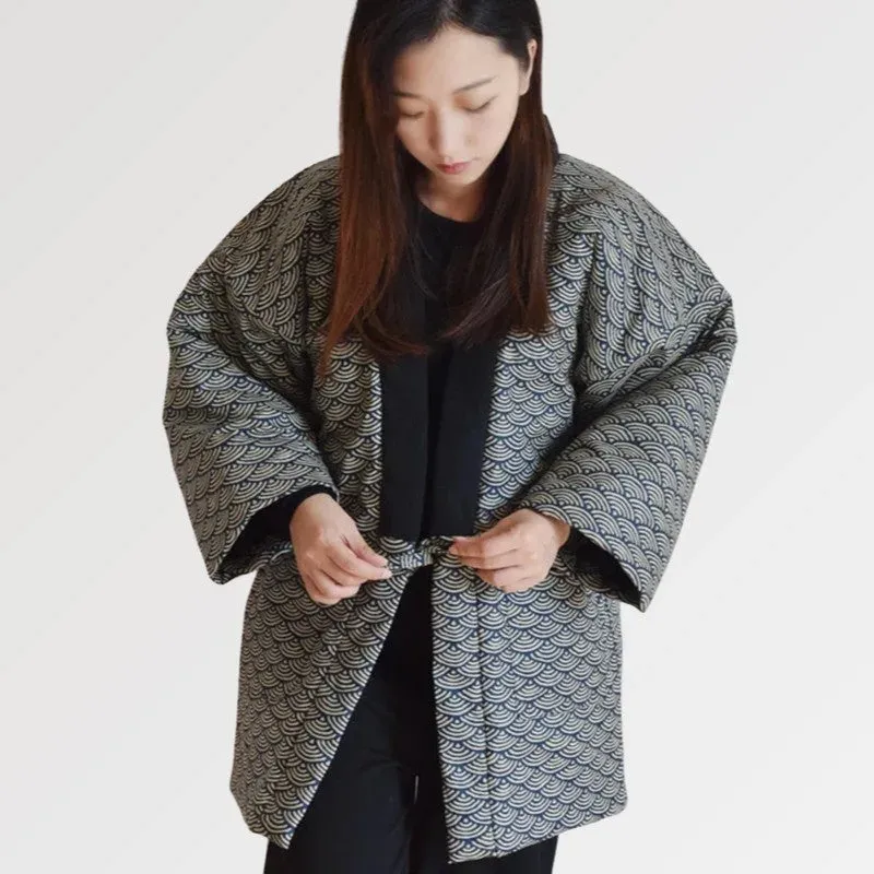 Japon style Aïmi veste kimono matelassée femme