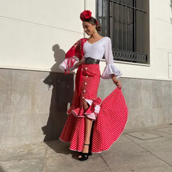 VIVA LA FERIA Cádiz jupe flamenca