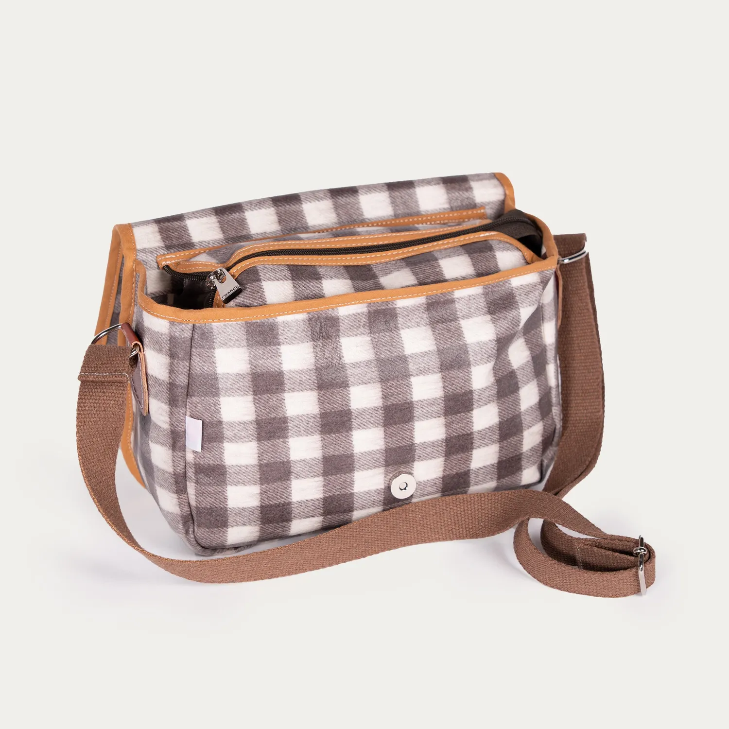 Mistral Sac Saquetoun Camargue sac laine carreaux