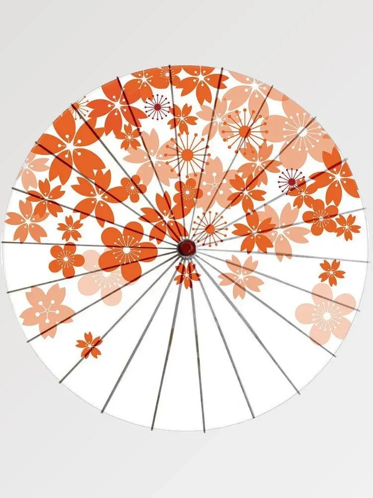 Japon style papier Washi parapluie japonais motif floral