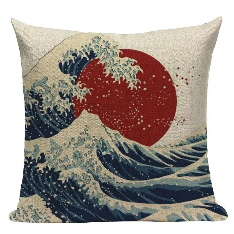 Japon Style housse de coussin japonais
