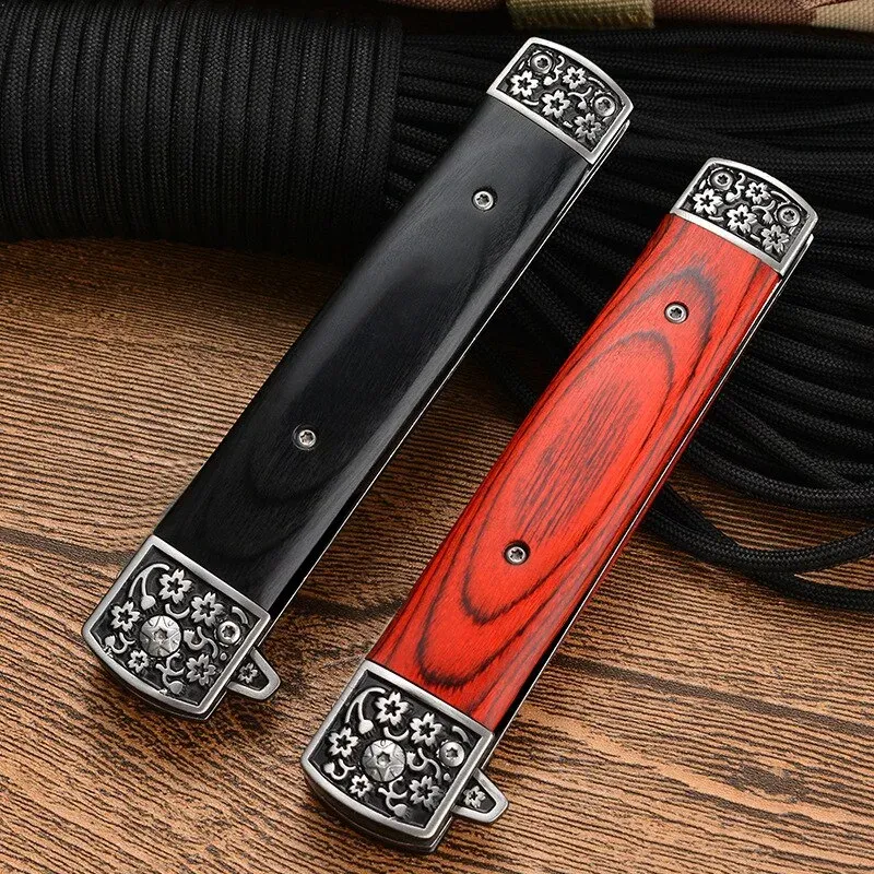 Japon style Couteau De Poche Traditionnel Japonais couteau polyvalent cuisine plein air