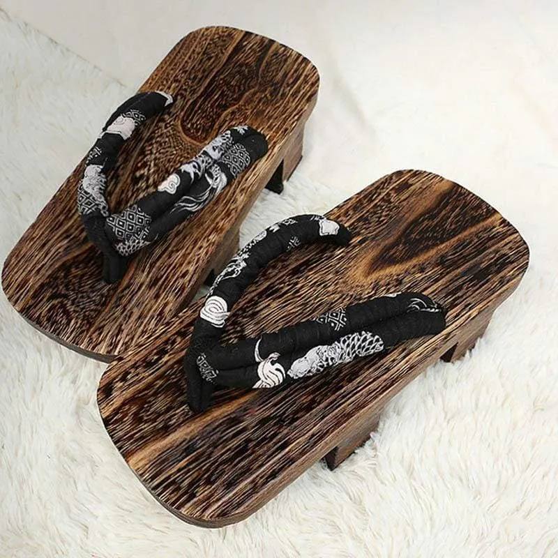 Japon style Kaze sandales geta en bois