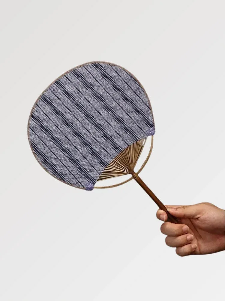 Japon Style Uchiwa Shoji éventail rond fait main