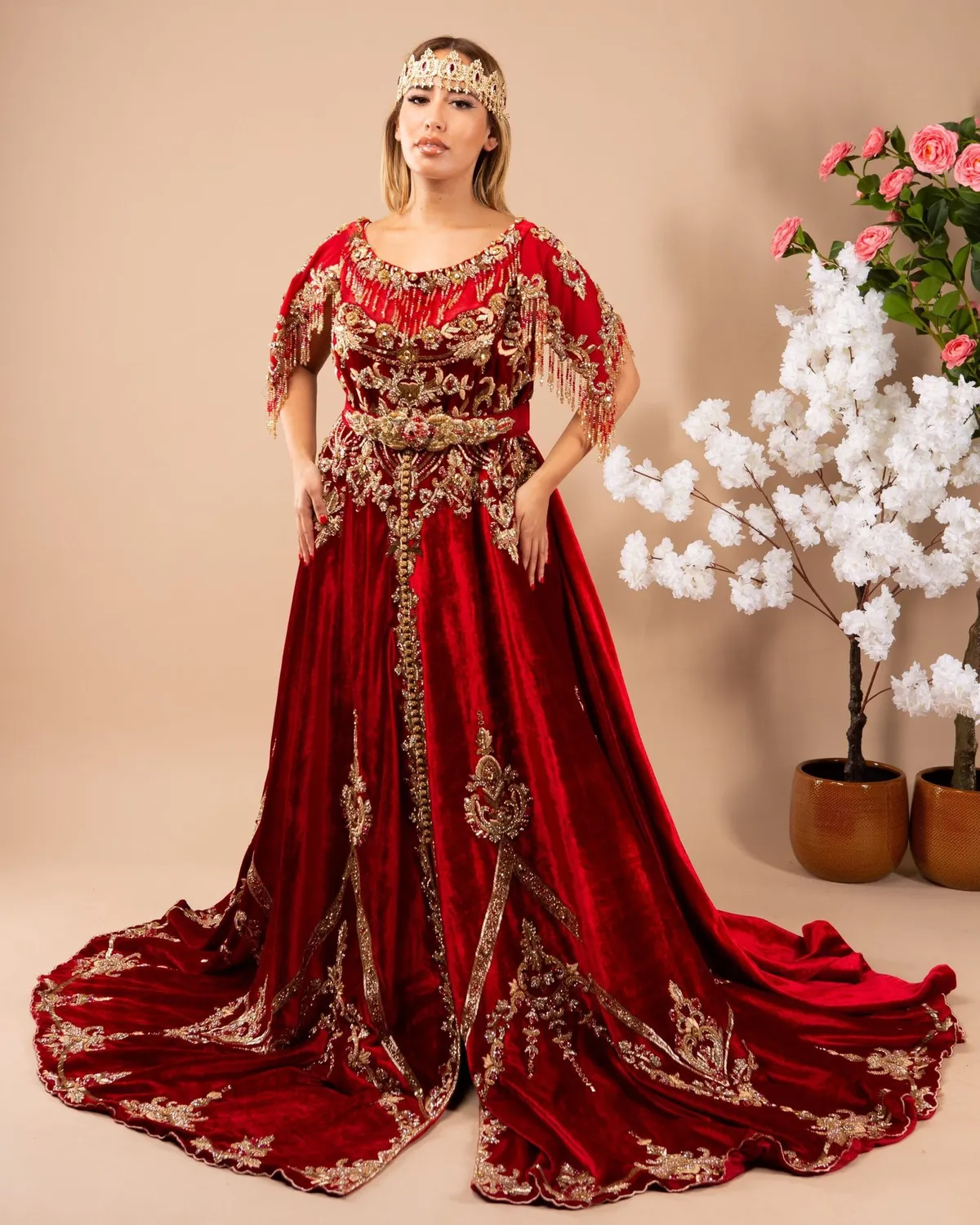 Célèbr'Orient Tesnim fergani constantinois rouge