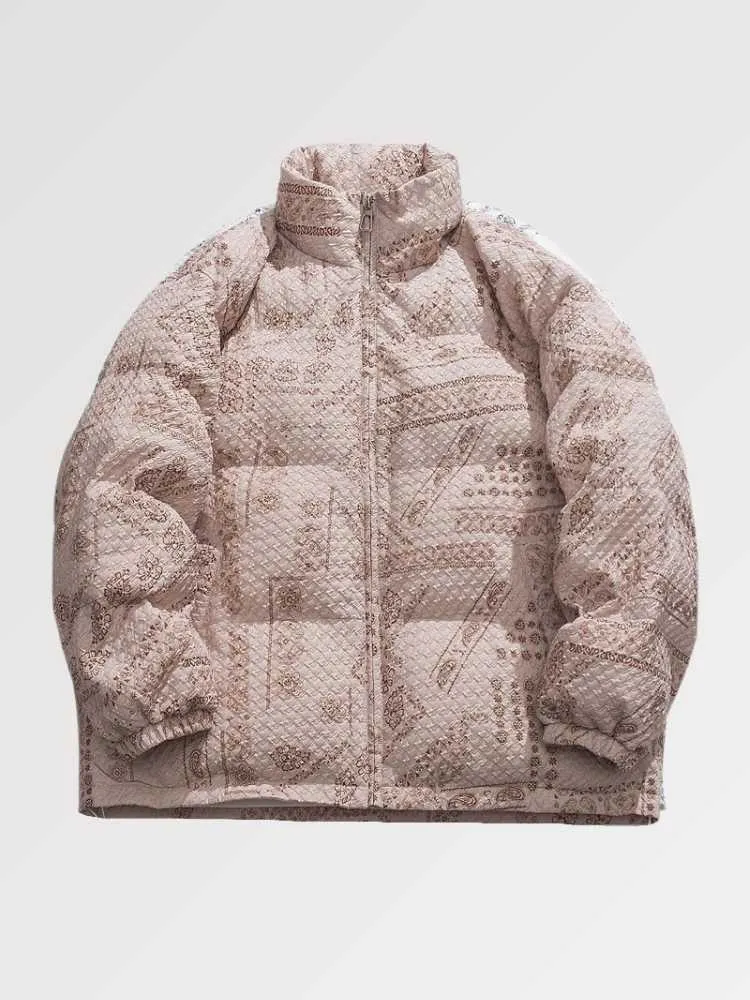 Japon style Doudoune Oversize Streetwear ‘kt611’ doudoune brodée