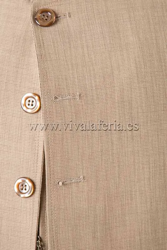 Viva La Feria Príncipe de Gales costume corto homme beige