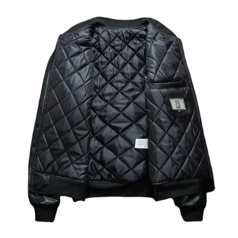 Esprit du Japon Blouson sukajan similicuir brodé